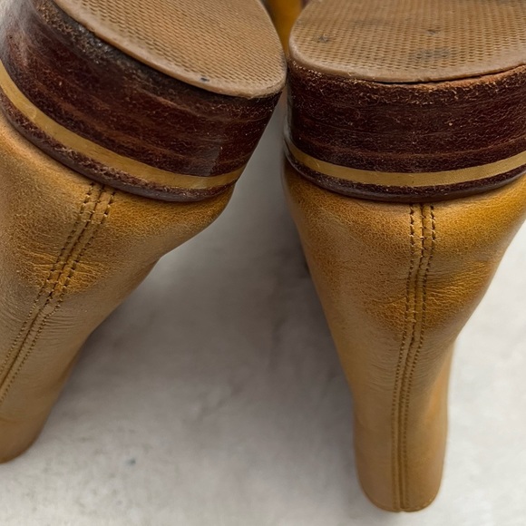 Vintage La Zapateria Peruvian Artisan Leather Ankle Boots Size 8 - Picture 12 of 16